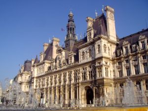 Paříž - radnice, Hotel de Ville 